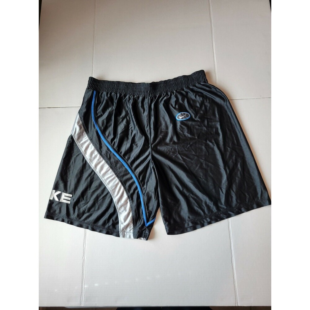Vintage 90s Embroidered Nike Shorts With Basketball‎ Logo Size 2XL